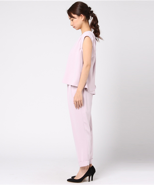 PAGEBOY（ページボーイ）の「Wクロスセットアップ（ワンピース・レディース・ブラック/ネイビー/ラベンダー・FREE）」の11枚目の写真