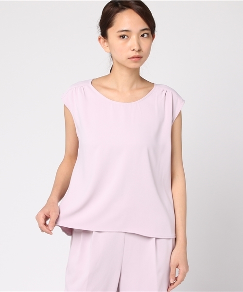 PAGEBOY（ページボーイ）の「Wクロスセットアップ（ワンピース・レディース・ブラック/ネイビー/ラベンダー・FREE）」の13枚目の写真