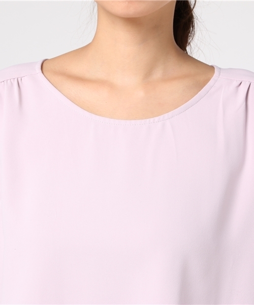 PAGEBOY（ページボーイ）の「Wクロスセットアップ（ワンピース・レディース・ブラック/ネイビー/ラベンダー・FREE）」の14枚目の写真