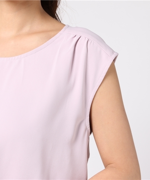 PAGEBOY（ページボーイ）の「Wクロスセットアップ（ワンピース・レディース・ブラック/ネイビー/ラベンダー・FREE）」の15枚目の写真