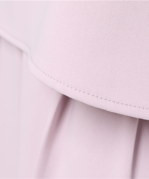 PAGEBOY（ページボーイ）の「Wクロスセットアップ（ワンピース・レディース・ブラック/ネイビー/ラベンダー・FREE）」の6枚目の写真