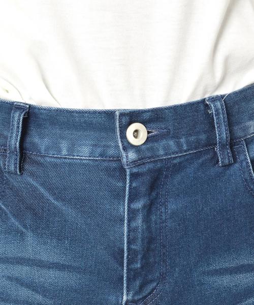 SHIPS Days(シップスデイズ)の「SHIPS Days STANDARD: ワンウォッシュ デニム レギンス◇(デニムパンツ・レディース・ブルー・SMALL/LARGE/MEDIUM)」の5枚目の写真