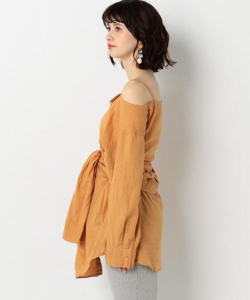 Another Edition（アナザーエディション）の「シャツ&シャツ ◆（シャツ/ブラウス・レディース・オフホワイト/オレンジ/ブラック・FREE）」の6枚目の写真