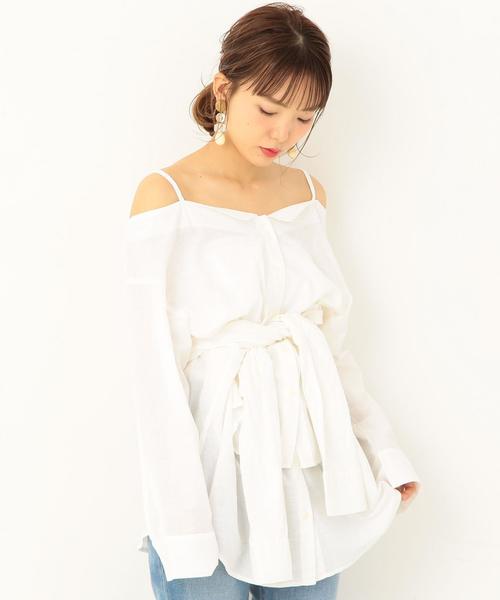 Another Edition（アナザーエディション）の「シャツ&シャツ ◆（シャツ/ブラウス・レディース・オフホワイト/オレンジ/ブラック・FREE）」の21枚目の写真