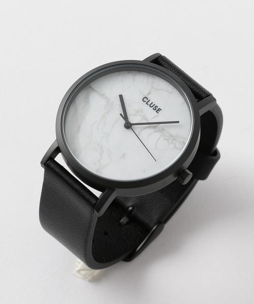 CLUSE（クルース）の「＜CLUSE＞レザー38ｍｍフェイスウォッチ/ブラックカラー（アナログ腕時計・レディース・ブラック・FREE）」の9枚目の写真