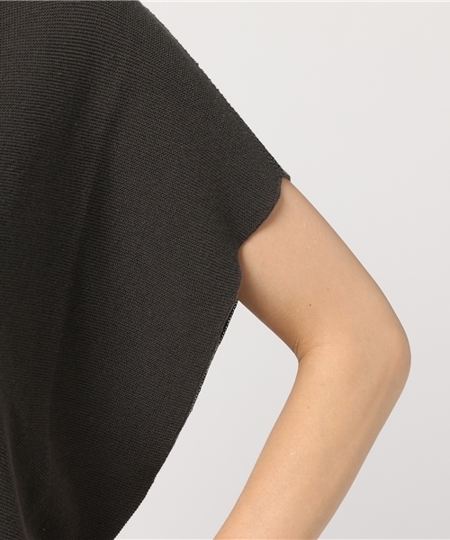 un dix cors(アンディコール)の「12Gバイアスガーターニット(ニット/セーター・レディース・ブラウン/レッド/チャコールグレー・フリ-)」の8枚目の写真