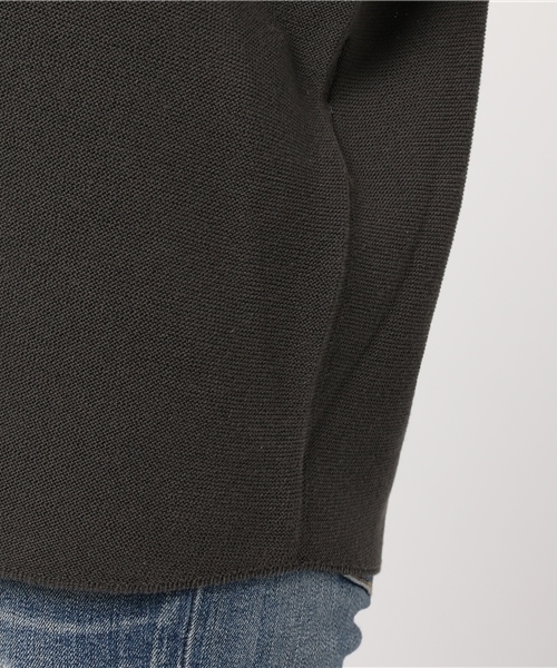 un dix cors(アンディコール)の「12Gバイアスガーターニット(ニット/セーター・レディース・ブラウン/レッド/チャコールグレー・フリ-)」の9枚目の写真