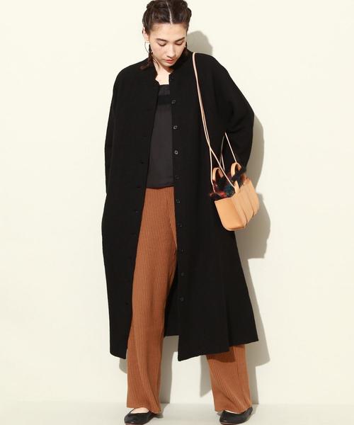 UNITED ARROWS（ユナイテッドアローズ）の「SFL ボイル ウール ワンピース◆（ワンピース・レディース・ブラウン系その他・FREE）」の4枚目の写真