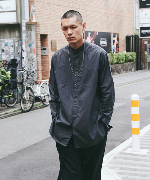 CHORD NUMBER EIGHT(�R�[�h�i���o�[�G�C�g)��LONG SHIRT(�V���c/�u���E�X)