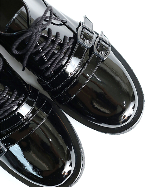 SHAREEF（シャリーフ）の「BALMORAL RUBBER SOLE（ドレスシューズ・メンズ・ブラック系その他/ブラック系その他2/ネイビー/バーガンディー・1/2/3）」の12枚目の写真