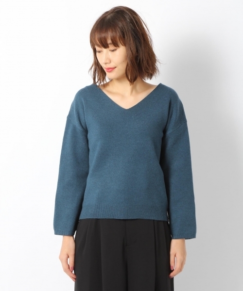 laboratory work（ラボラトリーワーク）の「ミラノリブニットプルオーバー（ニット/セーター・レディース・ピンク/グレー系その他/グリーン/ブルー・MEDIUM）」の15枚目の写真