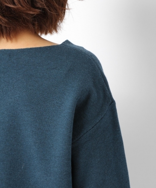 laboratory work（ラボラトリーワーク）の「ミラノリブニットプルオーバー（ニット/セーター・レディース・ピンク/グレー系その他/グリーン/ブルー・MEDIUM）」の18枚目の写真