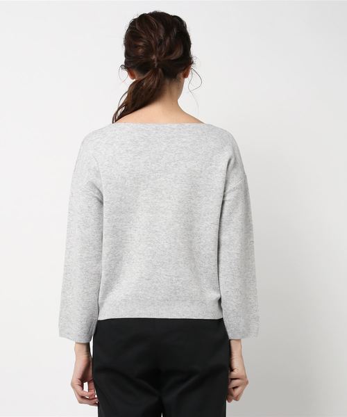 laboratory work（ラボラトリーワーク）の「ミラノリブニットプルオーバー（ニット/セーター・レディース・ピンク/グレー系その他/グリーン/ブルー・MEDIUM）」の5枚目の写真