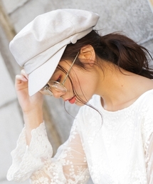 Andemiu | クルミボタンマリンキャスケット782609(キャスケット)