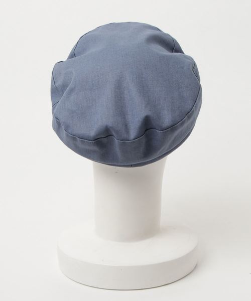 Andemiu（アンデミュウ）の「クルミボタンマリンキャスケット782609（キャスケット・ライトブルー/グレー・FREE）」の3枚目の写真