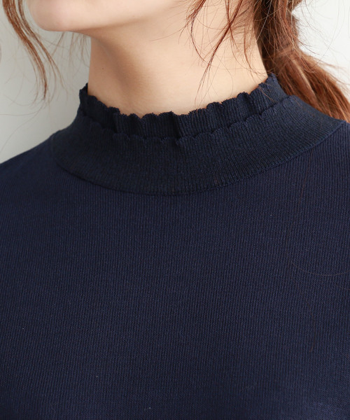 FREE'S MART（フリーズマート）の「◆キャンディースリーブコクーンニット（ニット/セーター・レディース・ホワイト/イエロー/ネイビー・FREE）」の8枚目の写真