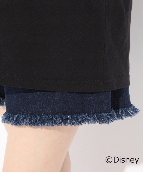 Heather（ヘザー）の「ディズニーキャラクターBIGＴ　 796600（Tシャツ/カットソー・レディース・ホワイト/ブラック/ベージュ/アイボリー/ブラウン・FREE）」の18枚目の写真