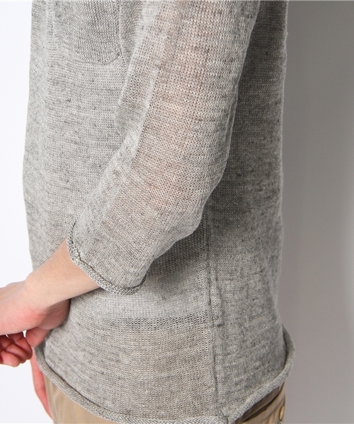 CIAOPANIC（チャオパニック）の「《WEB限定SALE価格》【Ciaopanic】　トスコ7分P/O（ニット/セーター・メンズ・ブルー系その他/ベージュ/その他/グレー/ネイビー/イエロー・MEDIUM/LARGE）」の11枚目の写真