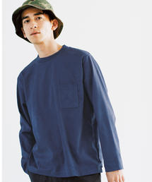 green label relaxing | CM 小松精練 スエードライク クルーネック LS プルオーバー(Tシャツ/カットソー)