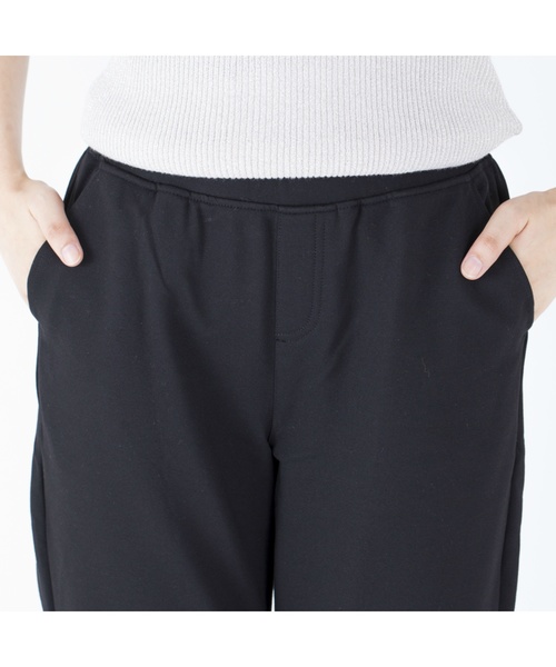 Tuche(トゥシェ)の「【Tuche(トゥシェ)】テーパードスタイル レディースレギンスパンツ(裏起毛)(その他パンツ・レディース・ブラック/チャコールグレー・LARGE/MEDIUM)」の7枚目の写真