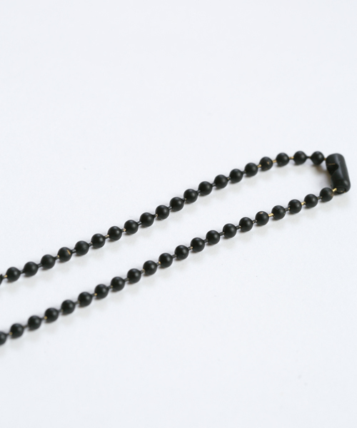 i（アイ）の「○△□ボールチェーンネックレス（ネックレス・レディース・ホワイト/ブラック/グレー・ﾌﾘ-）」の6枚目の写真