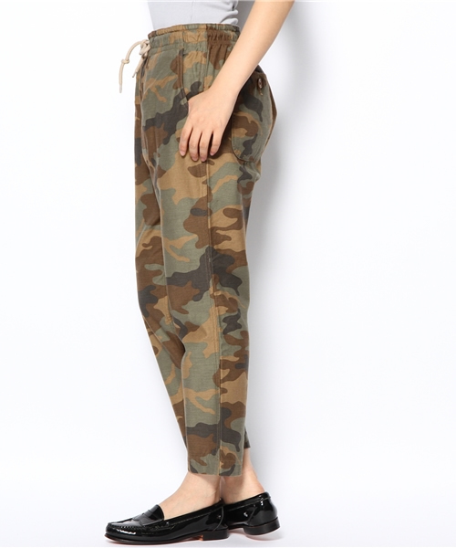 BEAMS BOY（ビームスボーイ）の「Sanca / サテン クロップドイージーパンツ（その他パンツ・レディース・ブラウン/その他1・ONE SIZE）」の3枚目の写真