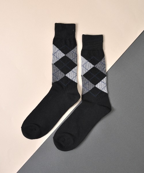 VIBGYOR（ヴィブジョー）の「VIBGYOR Select/クルー丈 ソックス(TK)（ソックス/靴下・メンズ・ブラック/ブラック系その他/ブラック系その他2/ブラック系その他4/グレー/グレー系その他2/グレー系その他3/グレー系その他4/ネイビー/ブルー系その他/ブルー系その他2/ブルー系その他3/ブルー系その他4/チャコールグレー/グレー系その他5/グレー系その他7/チャコール/ブラック系その他3/グレー系その他/グレー系その他6・FREE）」の4枚目の写真