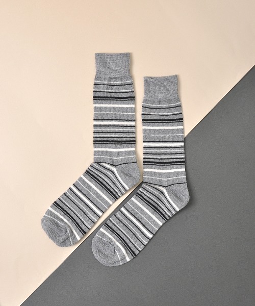 VIBGYOR（ヴィブジョー）の「VIBGYOR Select/クルー丈 ソックス(TK)（ソックス/靴下・メンズ・ブラック/ブラック系その他/ブラック系その他2/ブラック系その他4/グレー/グレー系その他2/グレー系その他3/グレー系その他4/ネイビー/ブルー系その他/ブルー系その他2/ブルー系その他3/ブルー系その他4/チャコールグレー/グレー系その他5/グレー系その他7/チャコール/ブラック系その他3/グレー系その他/グレー系その他6・FREE）」の12枚目の写真