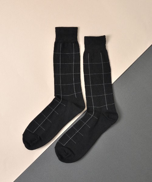 VIBGYOR（ヴィブジョー）の「VIBGYOR Select/クルー丈 ソックス(TK)（ソックス/靴下・メンズ・ブラック/ブラック系その他/ブラック系その他2/ブラック系その他4/グレー/グレー系その他2/グレー系その他3/グレー系その他4/ネイビー/ブルー系その他/ブルー系その他2/ブルー系その他3/ブルー系その他4/チャコールグレー/グレー系その他5/グレー系その他7/チャコール/ブラック系その他3/グレー系その他/グレー系その他6・FREE）」の2枚目の写真