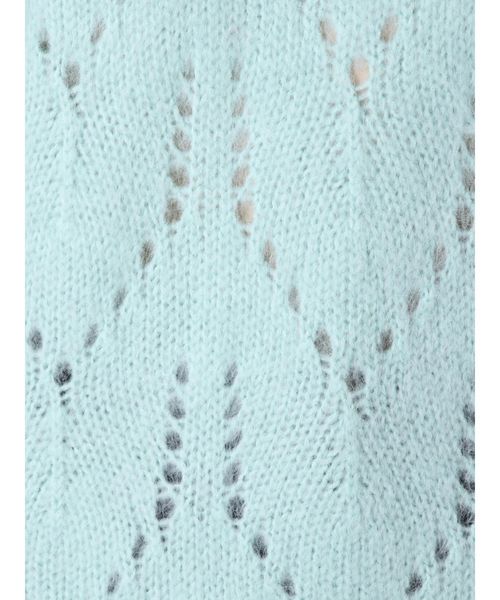 EMODA（エモダ）の「エアリーニット（ニット/セーター・レディース・ブラック/レッド/ミント・FREE）」の7枚目の写真