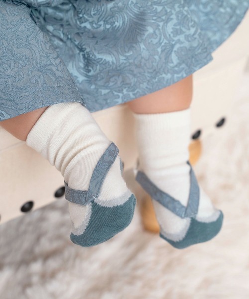 日本製】袴ロンパースとお揃い！草履風 足袋 ソックス [誕生日 記念日