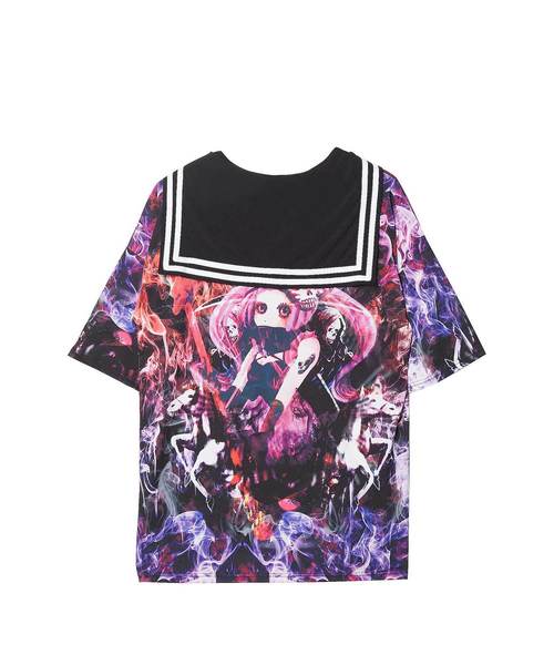 ハデスラインセーラーTシャツ -メガビッグ-（Tシャツ