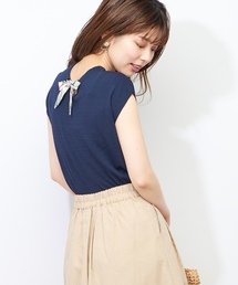 natural couture | スカーフリボンニット(ニット/セーター)