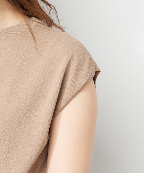 natural couture（ナチュラルクチュール）の「スカーフリボンニット（ニット/セーター・レディース・ベージュ/ネイビー/ブルー・FREE）」の20枚目の写真