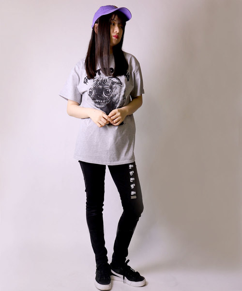 GLUTTONOUS(グルトン)の「【GLUTTONOUS/ グルトン】 MONONOKE Tシャツ(Tシャツ/カットソー・メンズ・ホワイト/トップグレー・S/M/L/XL/XXL)」の6枚目の写真