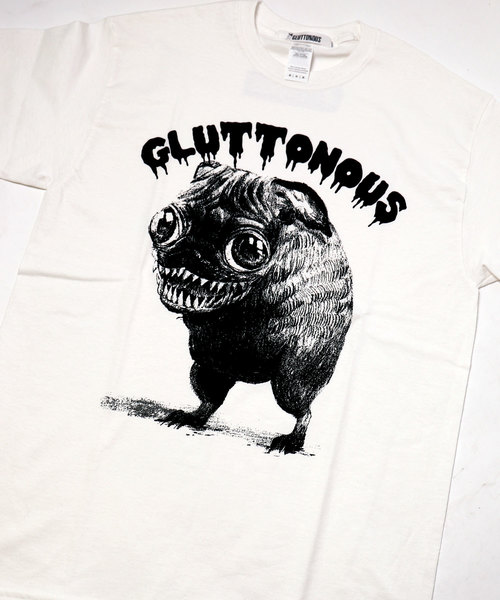 GLUTTONOUS(グルトン)の「【GLUTTONOUS/ グルトン】 MONONOKE Tシャツ(Tシャツ/カットソー・メンズ・ホワイト/トップグレー・S/M/L/XL/XXL)」の9枚目の写真