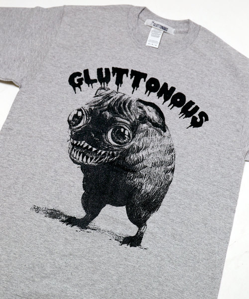 GLUTTONOUS(グルトン)の「【GLUTTONOUS/ グルトン】 MONONOKE Tシャツ(Tシャツ/カットソー・メンズ・ホワイト/トップグレー・S/M/L/XL/XXL)」の10枚目の写真