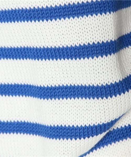 Khaju（カージュ）の「Khaju:ボーダースターパッチプルオーバー（ニット/セーター・レディース・レッド/ブルー・ONE SIZE）」の7枚目の写真