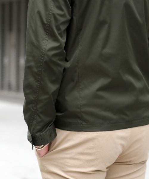 EDIFICE LIMONTA エデフィス　ジャケット ブルゾンM カーキ EDIFICE（エディフィス）の「LIMONTA / リモンタ フードブルゾン