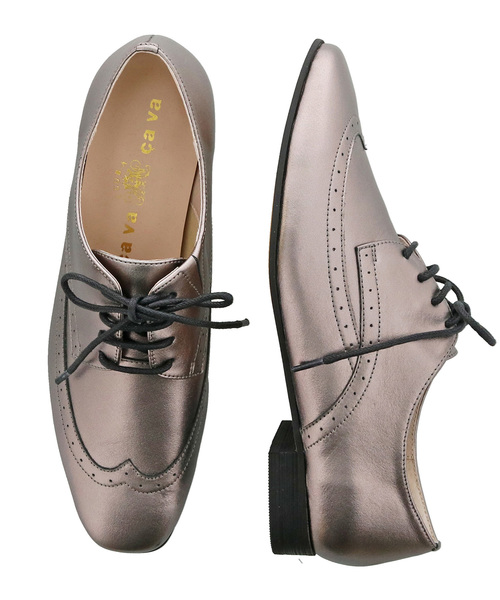 cava cava（サヴァサヴァ）の「〈cava cava（サヴァサヴァ）〉レースアップシューズ（ドレスシューズ・レディース・ワインレッド/ブラック/ガンメタ/ホワイト・24.0cm/22.5cm/23.5cm/23.0cm/24.5cm）」の6枚目の写真