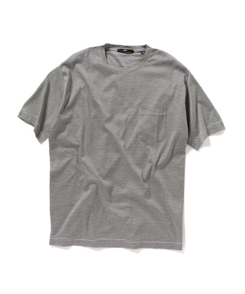 SHIPS(シップス)の「SC: ヘビー ゲージ スムース リラックス Tee(Tシャツ/カットソー・メンズ・ホワイト/ネイビー/ブルー/ダークブルー・SMALL/MEDIUM/LARGE/X-LARGE)」の4枚目の写真