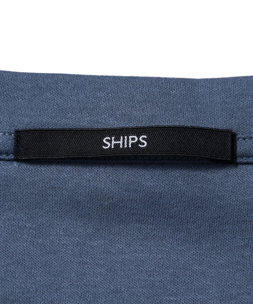 SHIPS(シップス)の「SC: ヘビー ゲージ スムース リラックス Tee(Tシャツ/カットソー・メンズ・ホワイト/ネイビー/ブルー/ダークブルー・SMALL/MEDIUM/LARGE/X-LARGE)」の9枚目の写真