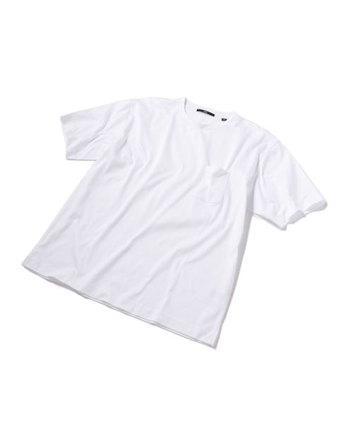 SHIPS(シップス)の「SC: ヘビー ゲージ スムース リラックス Tee(Tシャツ/カットソー・メンズ・ホワイト/ネイビー/ブルー/ダークブルー・SMALL/MEDIUM/LARGE/X-LARGE)」の13枚目の写真