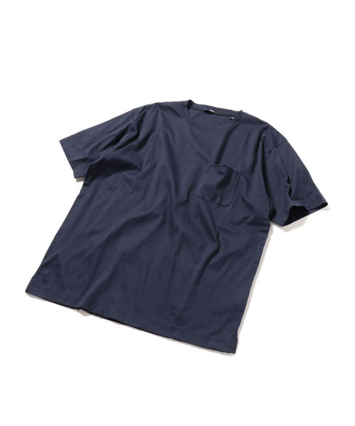 SHIPS(シップス)の「SC: ヘビー ゲージ スムース リラックス Tee(Tシャツ/カットソー・メンズ・ホワイト/ネイビー/ブルー/ダークブルー・SMALL/MEDIUM/LARGE/X-LARGE)」の15枚目の写真