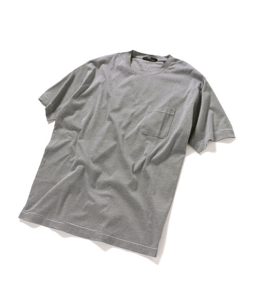 SHIPS(シップス)の「SC: ヘビー ゲージ スムース リラックス Tee(Tシャツ/カットソー・メンズ・ホワイト/ネイビー/ブルー/ダークブルー・SMALL/MEDIUM/LARGE/X-LARGE)」の17枚目の写真