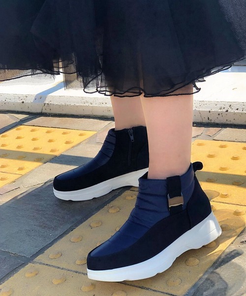 Sugar Sugar キルティングブーツ