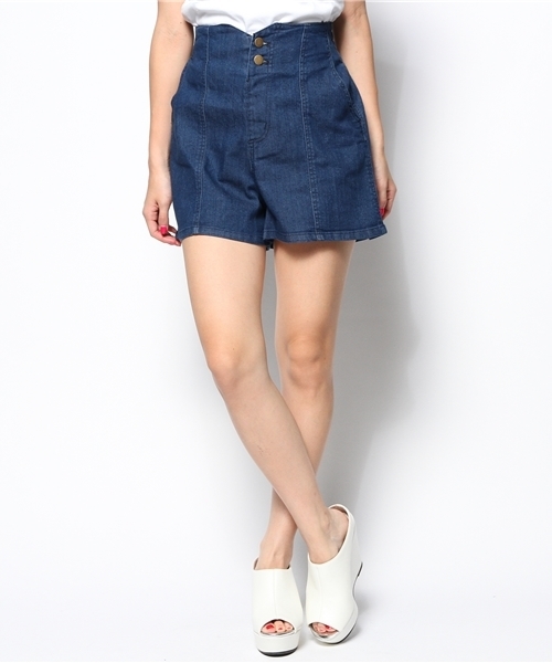 Chico（チコ）の「ハイウエストイージーショーツ（その他パンツ・レディース・ホワイト/ネイビー・FREE）」の11枚目の写真