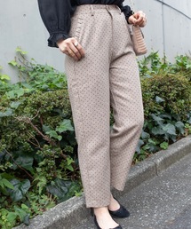 flower | フロッキーテーパードパンツ(その他パンツ)