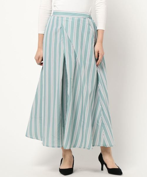 AMERICAN HOLIC（アメリカンホリック）の「ラップ風フレアスカート　＊〇（スカート・レディース・ブルー系その他6/イエロー系その他3/ブルー系その他/ドット/チェック/その他14・M/L）」の9枚目の写真