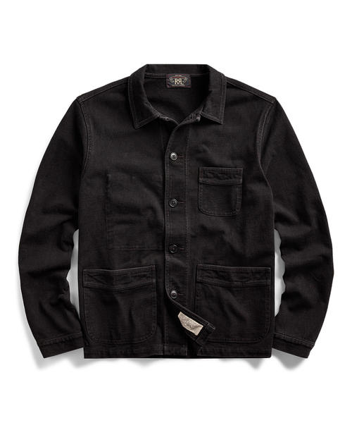 RRL Ralph Lauren(�_�u�� �A�[���G��)�̃R�b�g�� �W���[�W�[ �`���A �R�[�g(���̑��A�E�^�[)